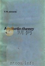 AESTHETIC THEORY   1970  PDF电子版封面  0710092040  T.W.ADORNO 