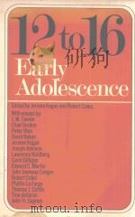Twelve to sixteen: early adolescence（1972 PDF版）