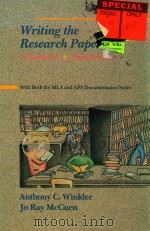 WRITING THE RESEARCH PAPER A HANDBOOK THIRD EDITION（1989 PDF版）