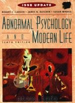 ABNORMAL PSYCHOLOGY AND MODERN LIFE TENTH EDITION 1998 UPDATE（1998 PDF版）