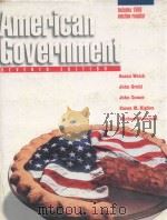 AMERICAN GOVERNMENT SEVENTH EDITION   1999  PDF电子版封面  0534553710   