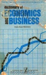 DICTIONARY OF ECONOMICS AND BUSINESS   1966  PDF电子版封面     