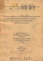 FEMURKOPFNEKROSEN UND FEMURKOPFAUFBAUSTORUNGEN BEI VERSCHIEDENEN BEHANDLUNGSMETHODEN DER SOGENANNTEN（1975 PDF版）