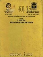 Modeling and Simulation Volume 5 Part 1 Procedings of the fifth annual pittsburgh conference   1974  PDF电子版封面  876642482   
