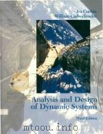 Analysis and design of dynamic systems Third Edition   1997  PDF电子版封面  9780673982582   