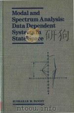 Modal and spectrum analysis : data dependent systems in state space（1991 PDF版）