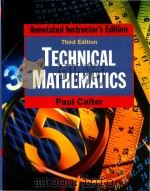 Technical mathematics Third Edition   1995  PDF电子版封面  0138989176  Paul Calter 