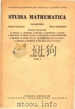 Studia mathematica Tom XLIII FASC.2   1972  PDF电子版封面     