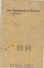 The Mathematical Science A Collection Essays   1969  PDF电子版封面  0262530062  The National Research Council 