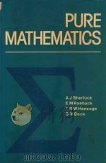 Pure mathematics   1979  PDF电子版封面  0719533791   