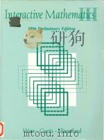 Interactive mathematics III 1996 Preliminary Edition（1996 PDF版）