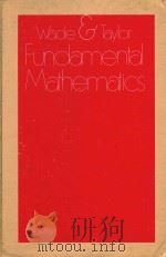 Fundamental mathematics Fourth Edition（1974 PDF版）