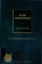 Plane trigonometry Third Edition（1959 PDF版）