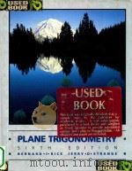 Plane trigonometry Sixth Edition（1992 PDF版）