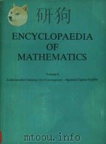 Encyclopaedia of Mathematics Volume 6 Lobachevskil Criterion(for Convergence)-Optional Sigrna-Algrna   1990  PDF电子版封面  1556080050  M Hazewinkel; SpringerLink 