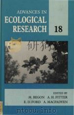 Advances in ecological research Vol.18（1988 PDF版）
