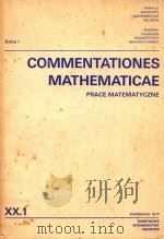 Commentationes Mathematicae Prace Matematyczne XX.1   1977  PDF电子版封面     