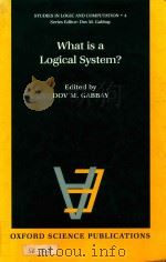 What is a logical system?   1994  PDF电子版封面  0198538596  edited by D.M. Gabbay. 
