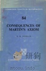 Consequences of Martin's axiom（1984 PDF版）
