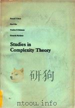 Studies in complexity theory   1986  PDF电子版封面  027308755X  Ronald V.Book; Ker-I Ko; Steph 