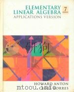 Elementary linear algebra applications version Seventh Edition   1994  PDF电子版封面  9780471587415  Howard Anton; Chris Rorres 