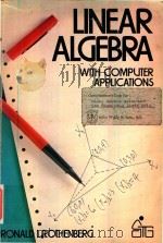 Linear algebra with computer applications   1983  PDF电子版封面  0471096520  cRonald I. Rothenberg. 