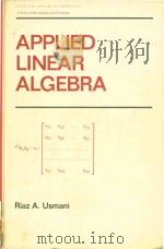 Applied linear algebra（1987 PDF版）