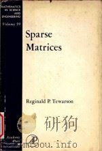 Sparse matrices   1973  PDF电子版封面  0126856508  Tewarson;Reginald P. 