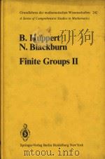 Finite groups II   1982  PDF电子版封面  0387106324  Huppert;B.;Blackburn;N.;(Norma 