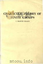 Character theory of finite groups（1976 PDF版）