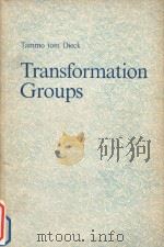 Transformation Groups   1987  PDF电子版封面  3110097451   