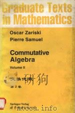 Commutative Algebra Volume II = 交换代数（1960 PDF版）