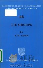Lie groups（1957 PDF版）