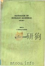 Handbook of Boolean algebras Volume 3   1989  PDF电子版封面  0444871535   