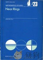 Near-rings : the theory and its applications（1977 PDF版）