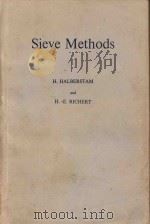 Sieve methods（1974 PDF版）