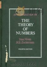 An introduction to the theory of numbers Fourth Edition（1980 PDF版）