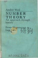 Number theory:an approach through history from Hammurapi to Legendre   1984  PDF电子版封面  0817631410  Weil;André 