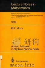 Analytic arithmetic in algebraic number fields（1986 PDF版）