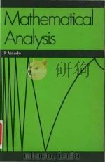 Mathematical analysis   1986  PDF电子版封面  0713135298  R. Maude 
