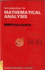 Introduction to mathematical analysis（1987 PDF版）