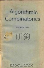 Combinatorics   1973  PDF电子版封面    Shimon Even. 
