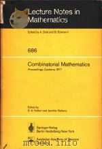 Combinatorics Volume II   1978  PDF电子版封面  3540089535  D.A.Holton; Jennifer Seberry 