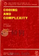 Coding and complexity   1977  PDF电子版封面  0387813411  (Giuseppe); Longo;G. 