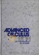 Advanced calculus an introduction to analysis Third Edition   1978  PDF电子版封面  0471021954  Watson Fulks 