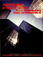 Applied Calculus for Business and Economics   1981  PDF电子版封面  9780130392558;0130392553   