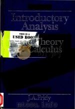Introductory analysis : the theory of calculus（1987 PDF版）