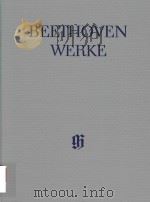 BEETHOVEN WERKE ABTEILUNG Ⅵ BAND 3 STREICHQUARTETTE Ⅰ   1962  PDF电子版封面     
