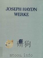 JOSEPH HAYDN WERKE REIHE XXXI KANONS   1959  PDF电子版封面     