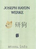 JOSEPH HAYDN WERKE REIHE XVI CONCERTINI UND DIVERTIMENTI FUR KLAVIER(CEMBALO)MIT BEGLEITUNG VON ZWEI（1987 PDF版）